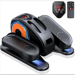Under Desk Elliptical Machine, Ellipse Leg Exerciser as Seen on Tv for Seniors Fully Assembled, Quiet & Portable Electric Seated Pedal Exerciser with 