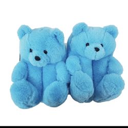 Teddy bear slippers