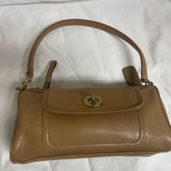 COACH Penelope Demi Leather bag # 9712 Tan