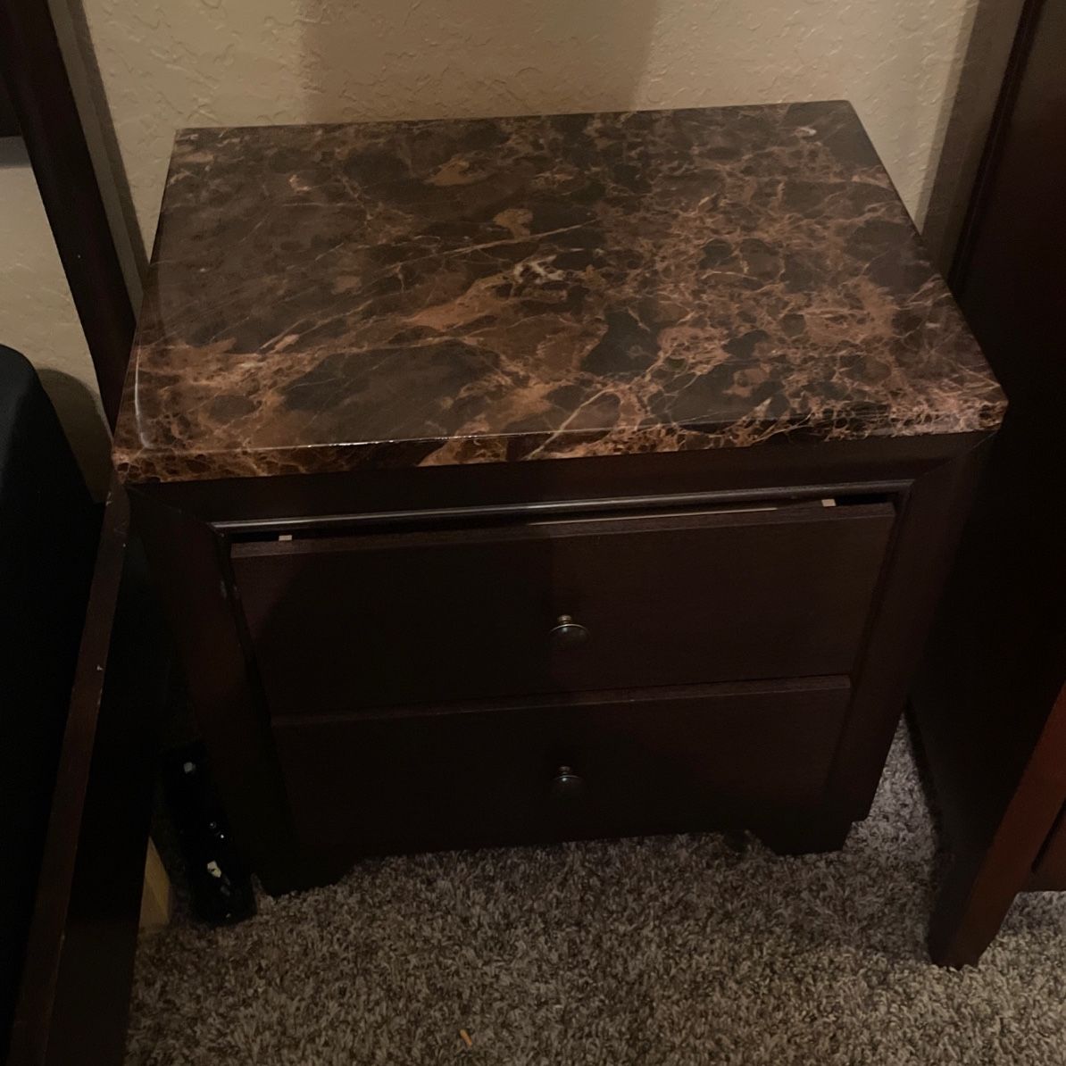 Still New Set Of 2 Night Stands. Need Gone Today.  Asking 140 For Both 