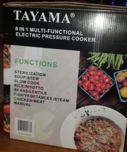 Tayama TMC-60XL 6 Quart Multi Function Pressure Cooker