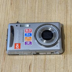 PENTAX Optio V20 8.0MP Digital Camera“Broken” Parts/RepairOnly No/Bat-Charg Read