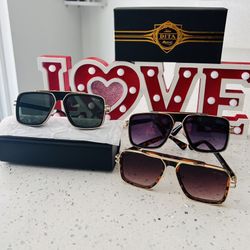  MEN SUNGLASSES , GAFAS , ESPEJUELOS . / $40 