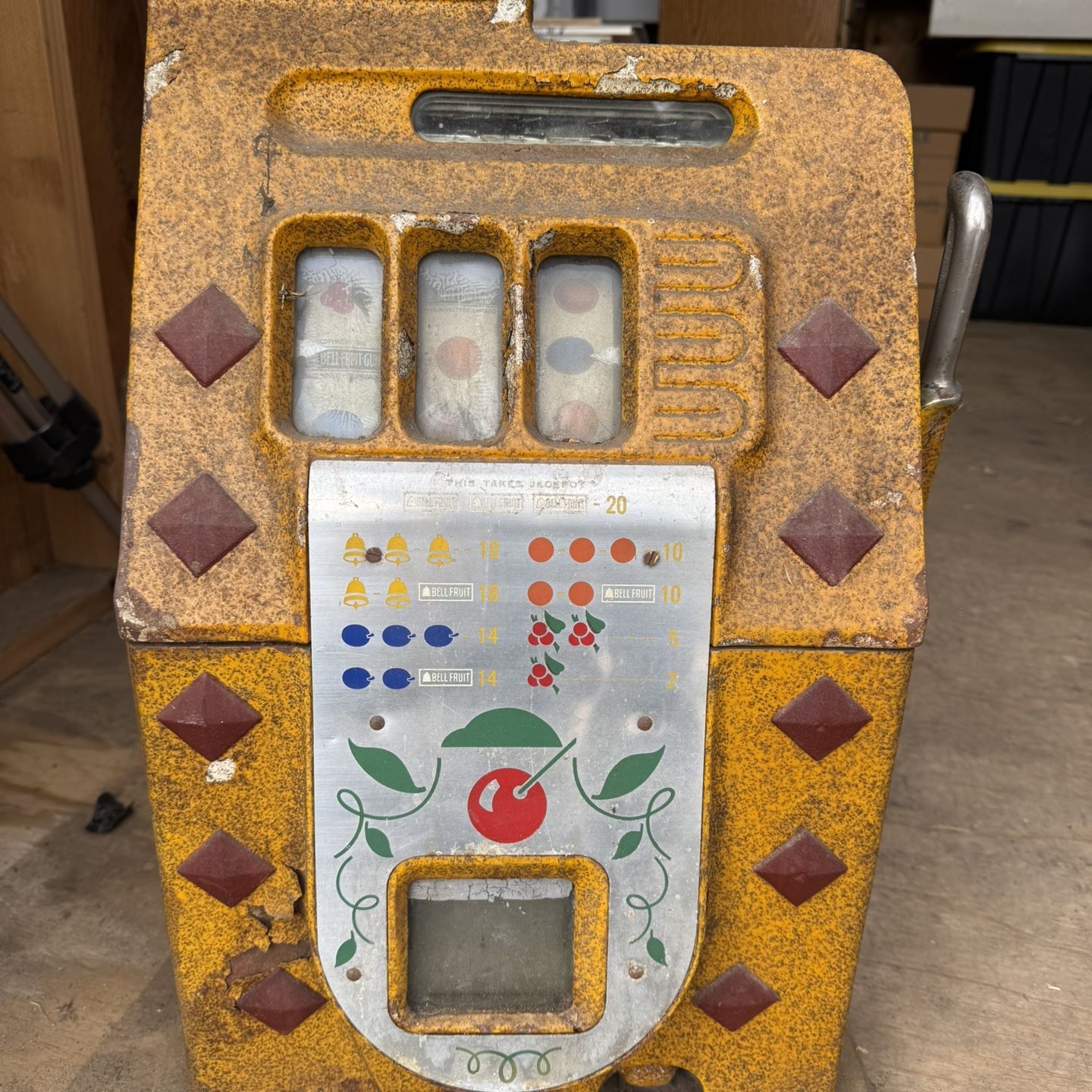 Sloth Machine Project Vintage Slot Machine – Project / Display Piece – $800 for Sale in City ...