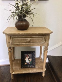Wooden End Table