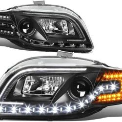 2006 to 2008 A4/S4 LED Headlights Luces Micas Calaveras Faros Faroles Focos