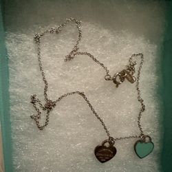 Tiffany & Co. Double Mini Heart Pendant