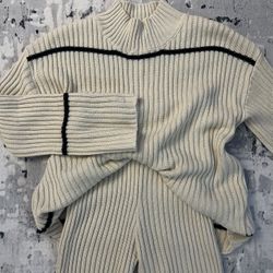 Two-Piece Sweater + Pants Set