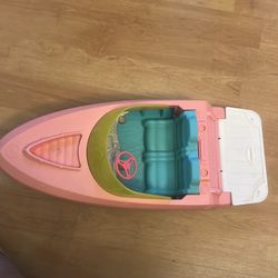 Barbie boat