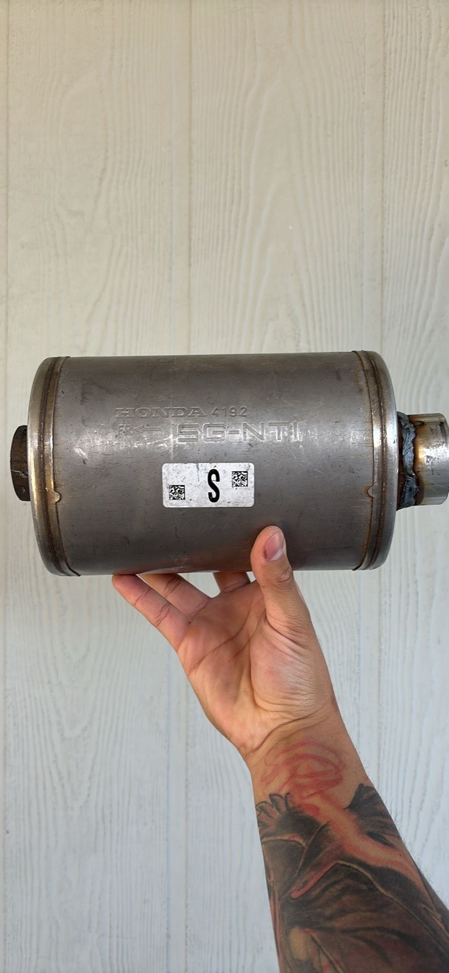 Honda Civic Si Muffler/Resonator