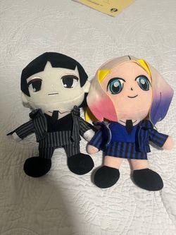 Wednesday Addams Plush Toy Set of 2