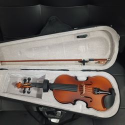 Mendini Student Violin 1/4 Size With Case Excellent Condition 