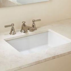 Kohler Verticyl 19-3/4 in. Rectangle Undermount Bathroom Sink in White