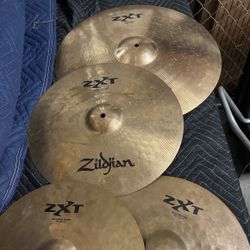 Zildjian ZXT Rock Complete 4-Piece Cymbal Pack