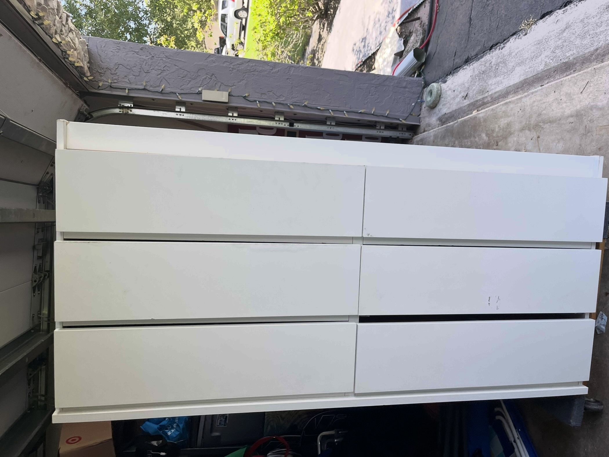 6 Drawer White Dresser From IKEA