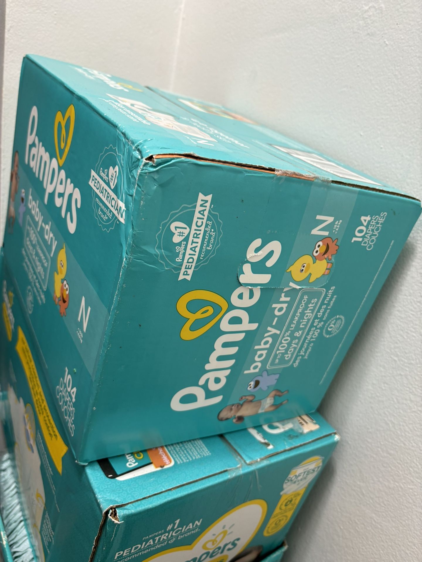 Pampers New Born Size Never Opened