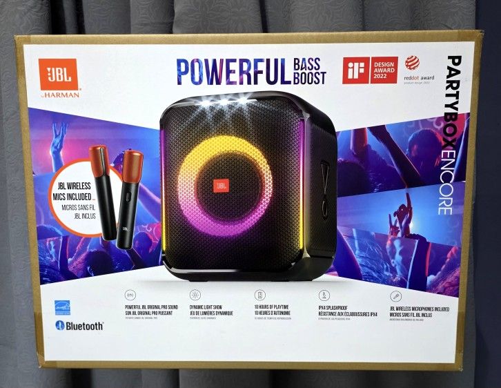 🔥PartyBox Encore JBL, New Sealed🔥2 Free microphones included 🔥$295 Each/ Firm On Price