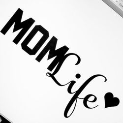 Mom LIfe Love  Sticker vinyl decal