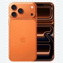 iPhone 17 pro max  naranja 256