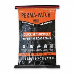 4 New Perma-Patch Black Asphalt Repair 60 lb