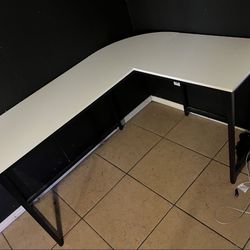 IKEA L-Shaped Table 
