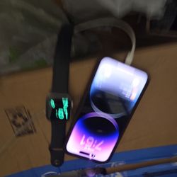 Iphone 14 Promax Unlock With Capcut  And Apple Watch 