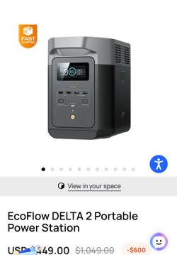 EcoFlow Portable power Station Delta 2