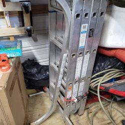 Krause Folding Extention Ladder 