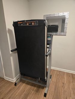 Folding Treadmill with Digital Console plus other gym equipment