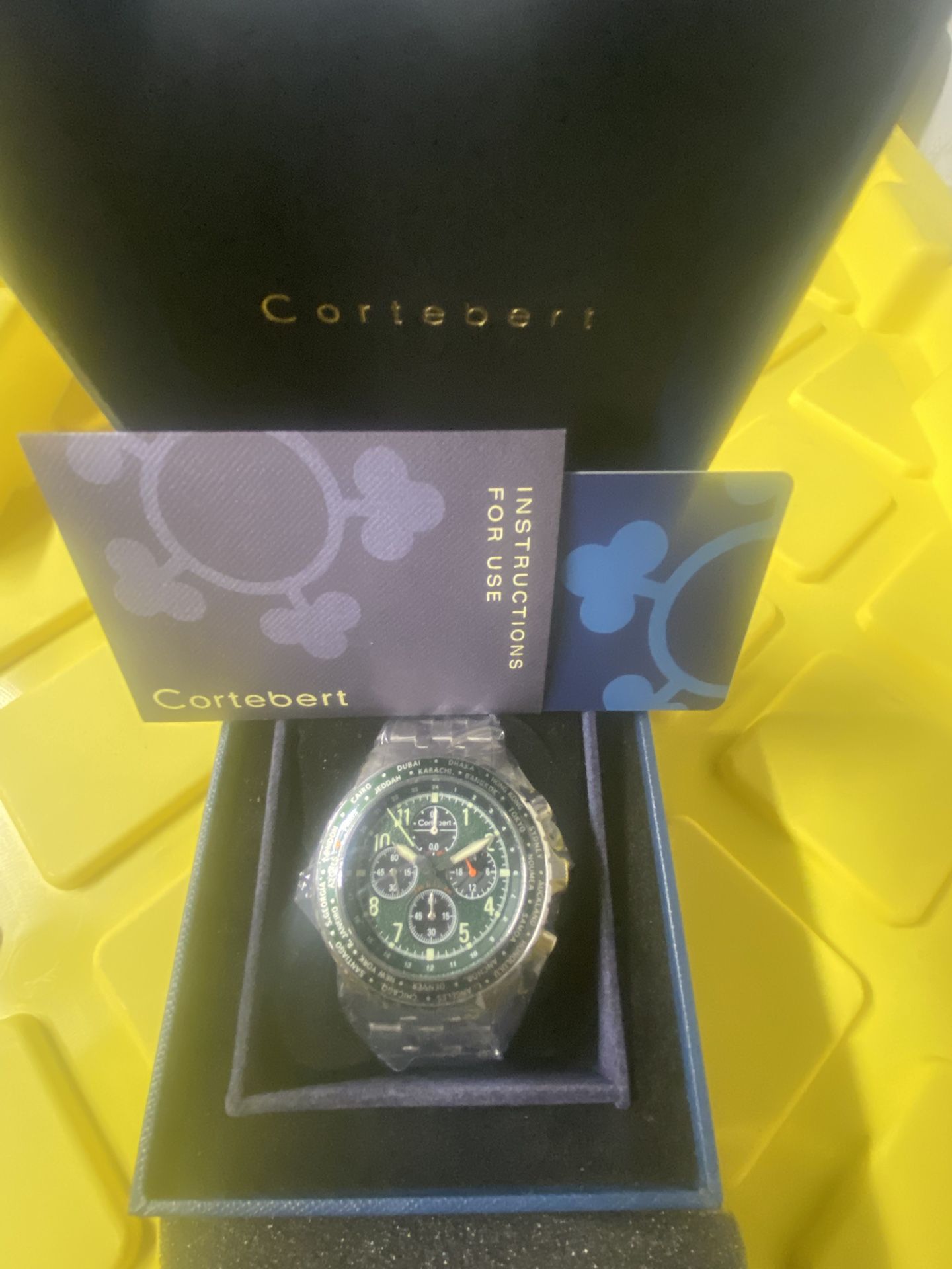 Cortebert Emerald Mirage Watch Brand New