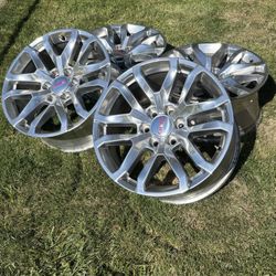20 Inch GMC Chrome Rims