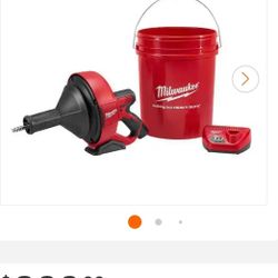 Milwaukee Cordless Drain Snake Auger 