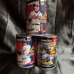 Pinnacle Sports Cards In Cans Sealed