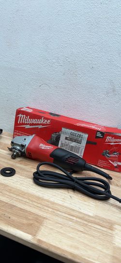 7 Amp Corded 4-1/2 in. Small Angle Grinder with Sliding Lock-On Switch