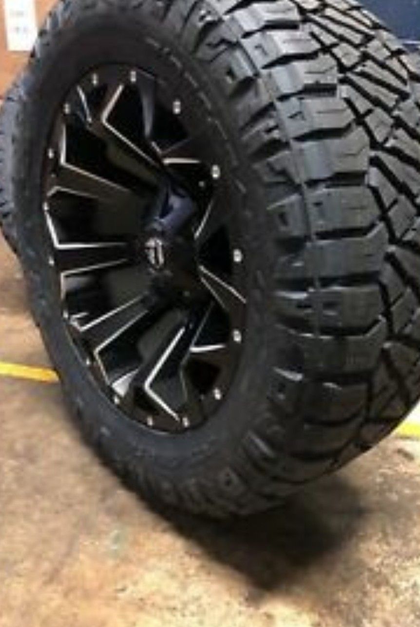 Tacoma Wrangler Yukon Tahoe Off Road Rims Titan Wheels Silverado Tundra Ram F-150 Balistic Off