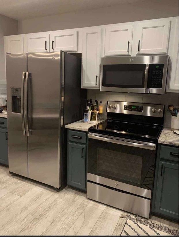 Full Kitchen Appliances Set Plus Washer And Dryer