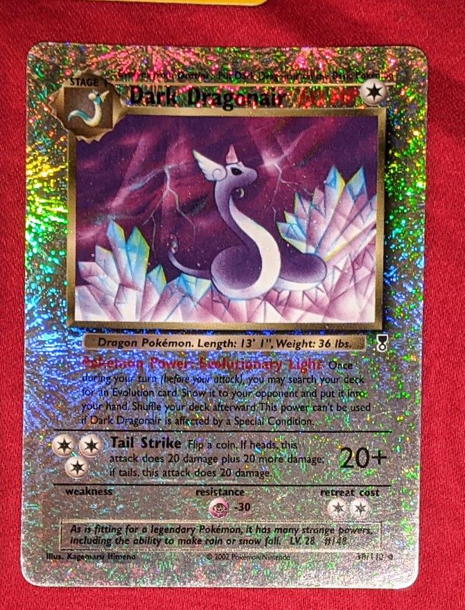 2002 Dark Dragonair 38/110 Legendary Collection Reverse Holo