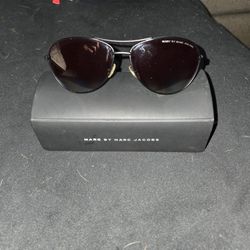 Marc By Marc Jacob's Black Aviator Glasses 