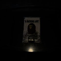 A Bathing Ape Baby Milo Chrome Hearts Tee T-Shirt Men's White 