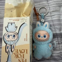 Labubu Keychain Letter K