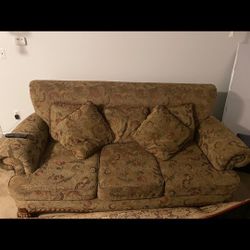 Living Room Furniture:( 3 Sofas )COMPLETE High Quality SOFA SET w/ Table&SideTable