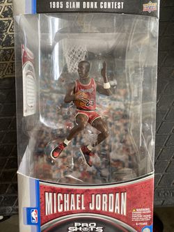 Michael Jordan slam dunk 85’ action figure.