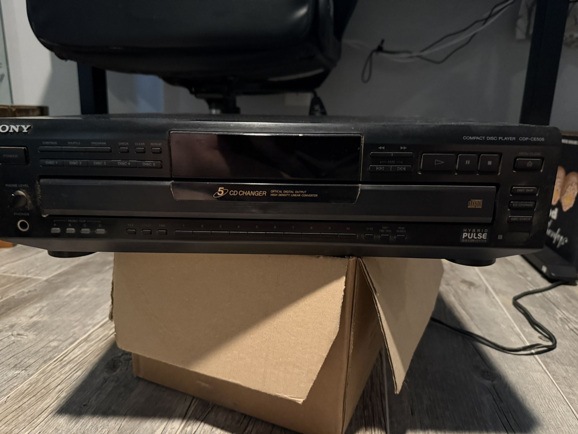 Sony 5 Disc Cd Changer