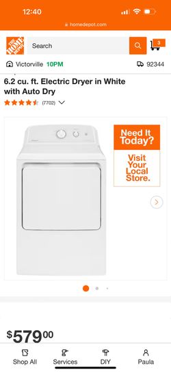 BRAND NEW HOTPOINT ELECTRICAL DRYER 