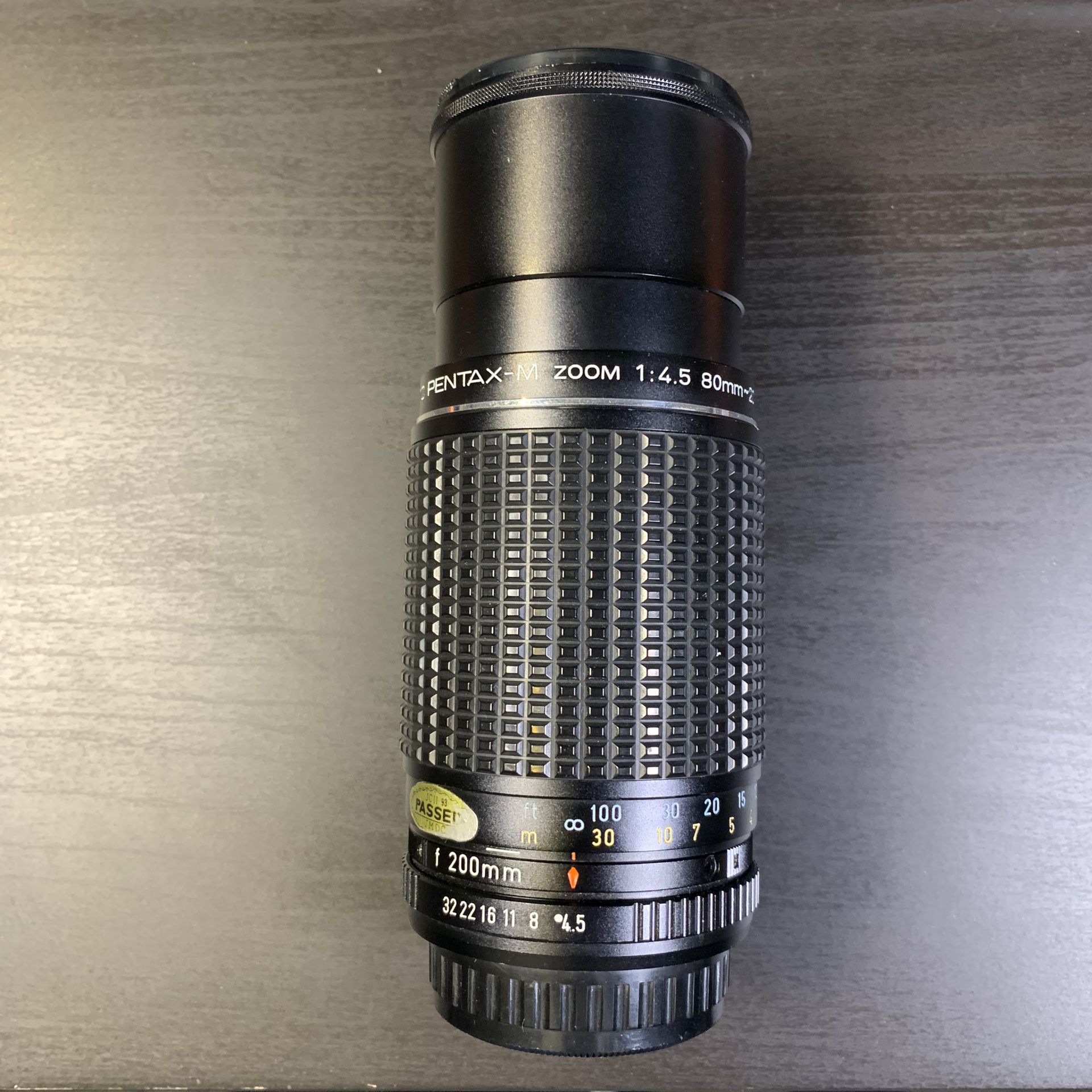 SMC Pentax-M Zoom f/4.5 80-200mm Lens