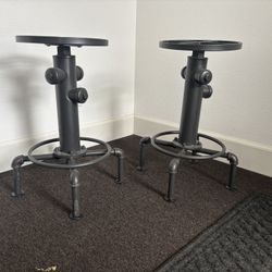 Barstools Industrial Pipe Style - Set of 2