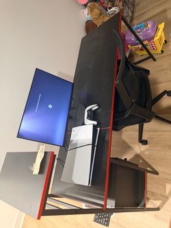 Desk and chair
