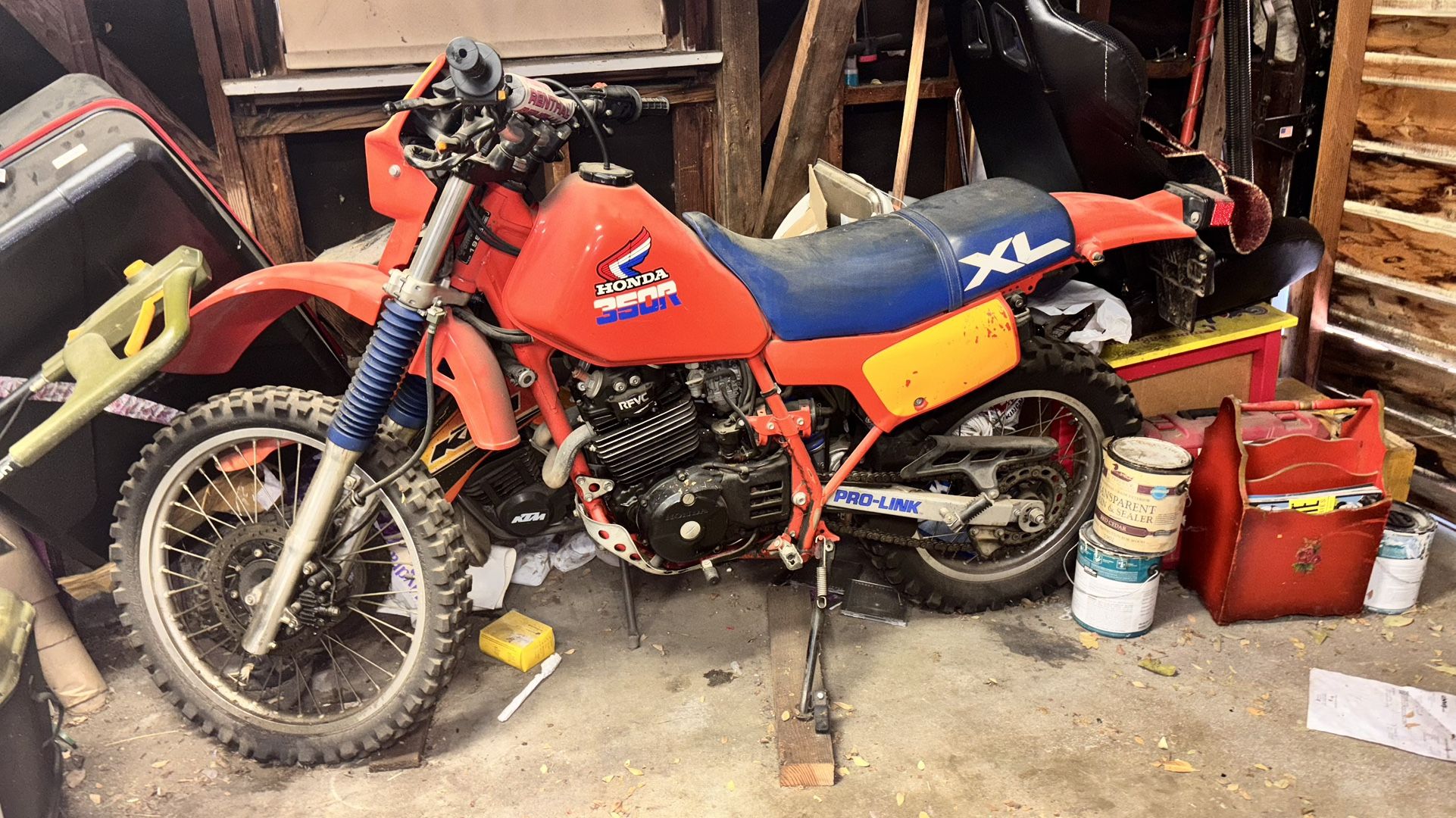 1985 Honda XL350R