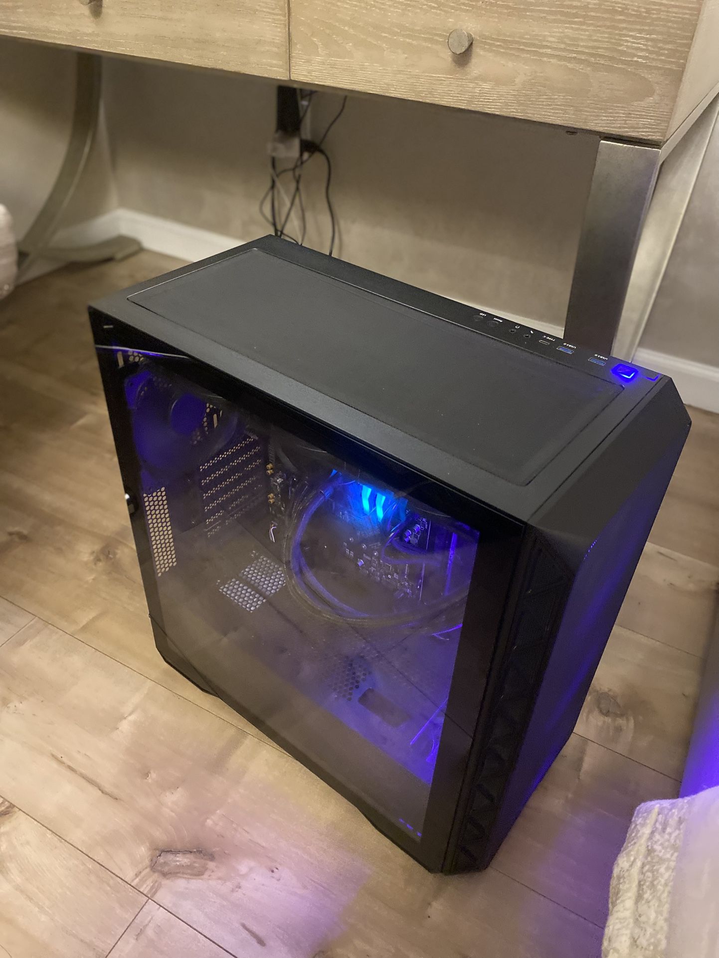 Gaming PC – i7-12700K, 32GB DDR5, 1TB NVMe, Liquid Cooled, WiFi – No GPU