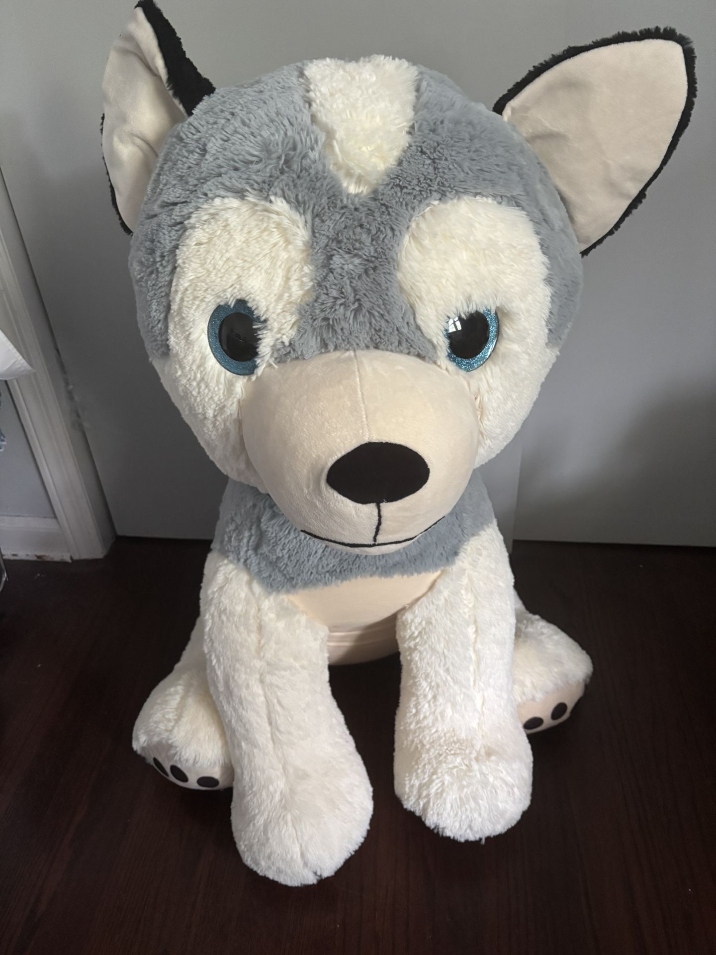 large husky plush